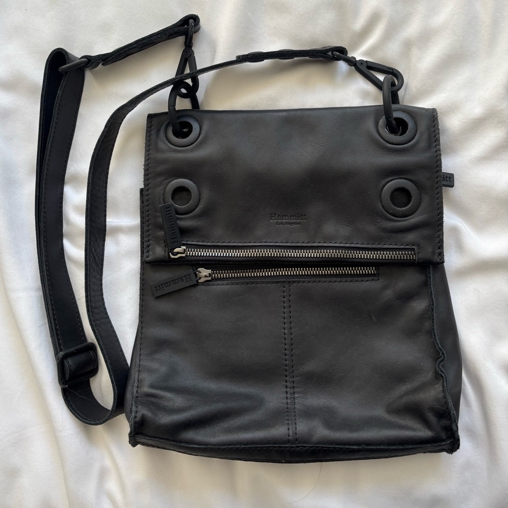 HAMMITT Black Leather Bag